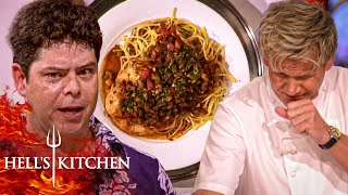 Gordon Chokes On Texan Chefs Y Signature Dish Hells Kitchen