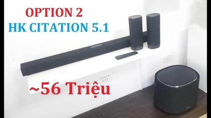 Các tính năng chính của loa Soundbar 5.1 không dây