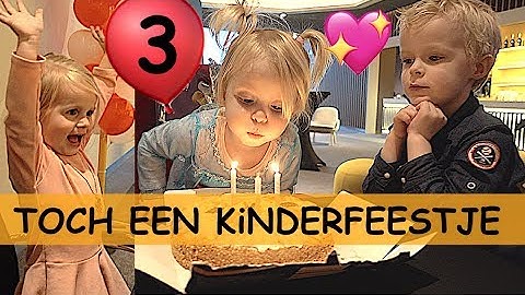 LUCiLLA VERJAARDAG 3 JAAR! | Bellinga Familie Vlog #887