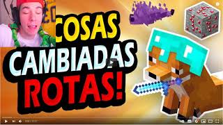 Folagor Reacciona ✅ 10 Cosas ROTAS exclusivas de Snapshots - Minecraft #2