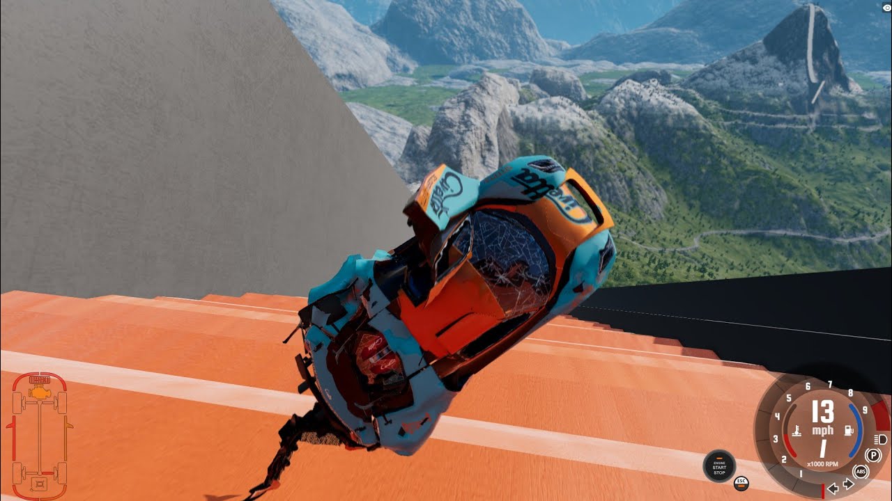 Car crash impossible gameplay real drive 9