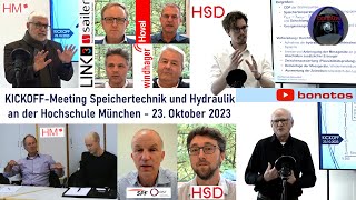 KICKOFF-Meeting in München - Wärmepumpen-Speichertechnik & Hydraulik