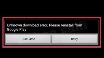 GTA San Andreas not working | Fix Unknown download error. Please reinstall from Google Play Android