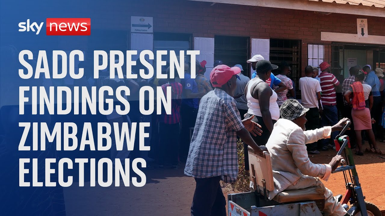 SADC present findings on Zimbabwe elections - YouTube