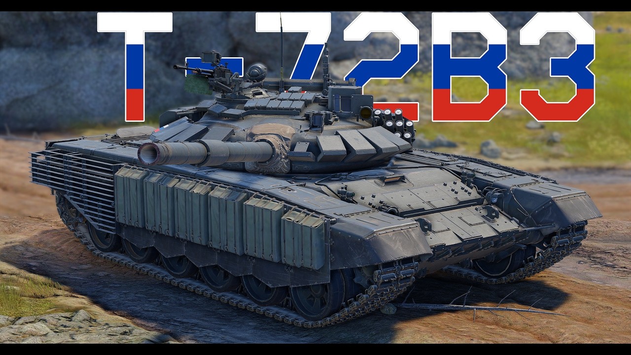 Unstoppable 11.3 T-72B3M 22 KillsㅣWar Thunder T-72B3ㅣUHQ 4K