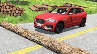 Cars Vs Fallen Tree #3 – Beamng.drive