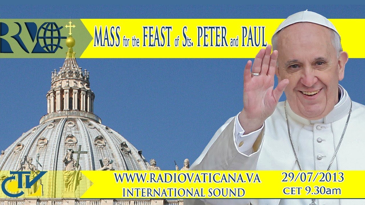 Liturgy of Eucharist on the Feastday of the Apostle Saints Peter and Paul