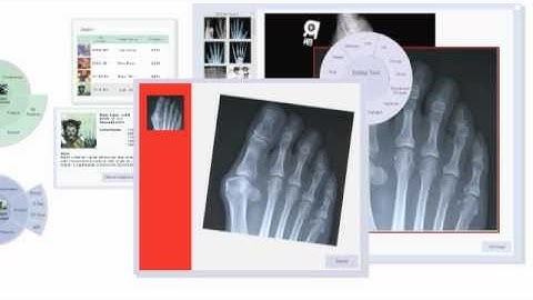 Medical Multi-Touch Application -- Interface Usability Flow