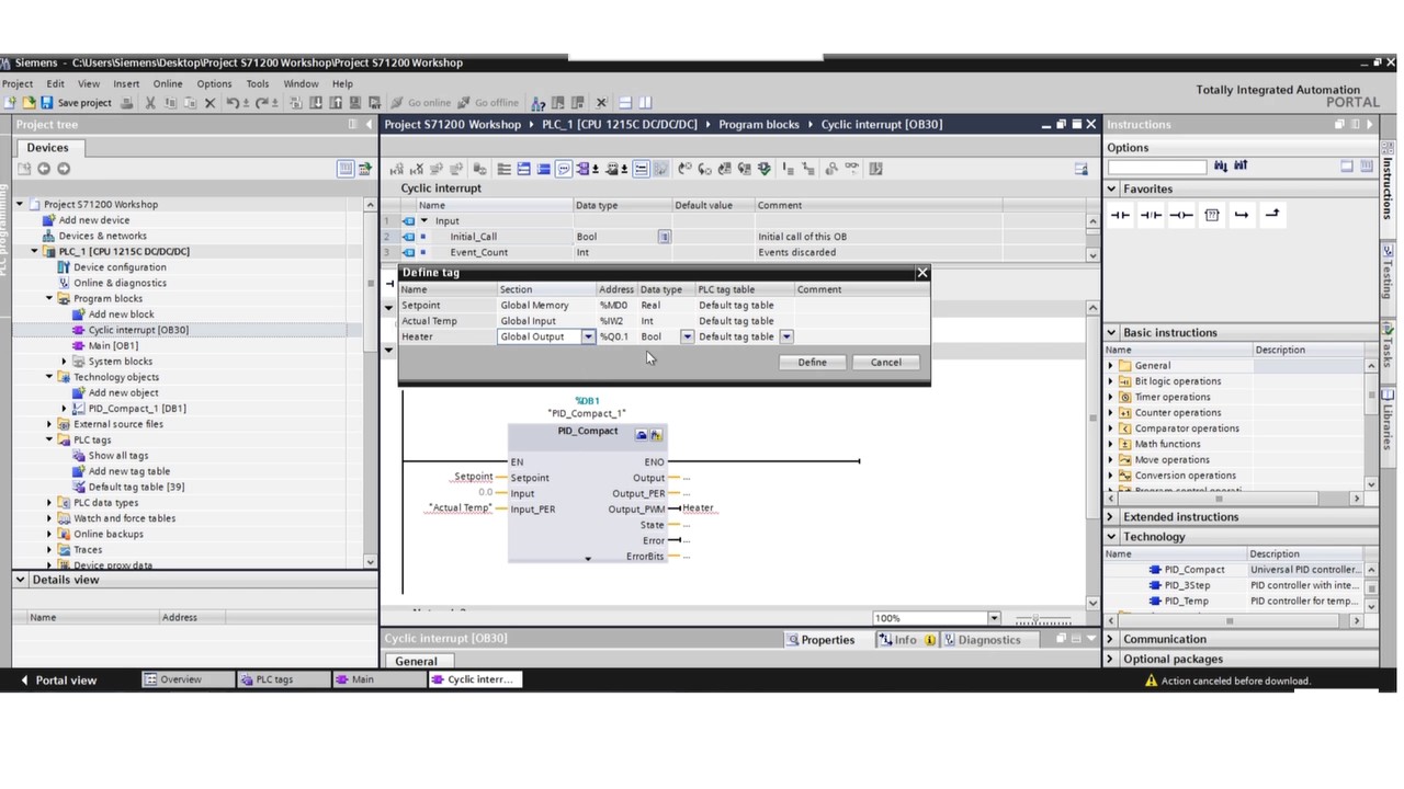 Bthenum vid 00010046 pid 1200. Pid_3step s7-1200 русский. ПИД регулятор в Tia Portal. Двухпозиционный регулятор Tia Portal. Pid Block с SIMATIC.