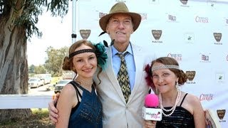 Ed Lauter Oscar Winning THE ARTIST interview at The Celebrity Cup Polo Match