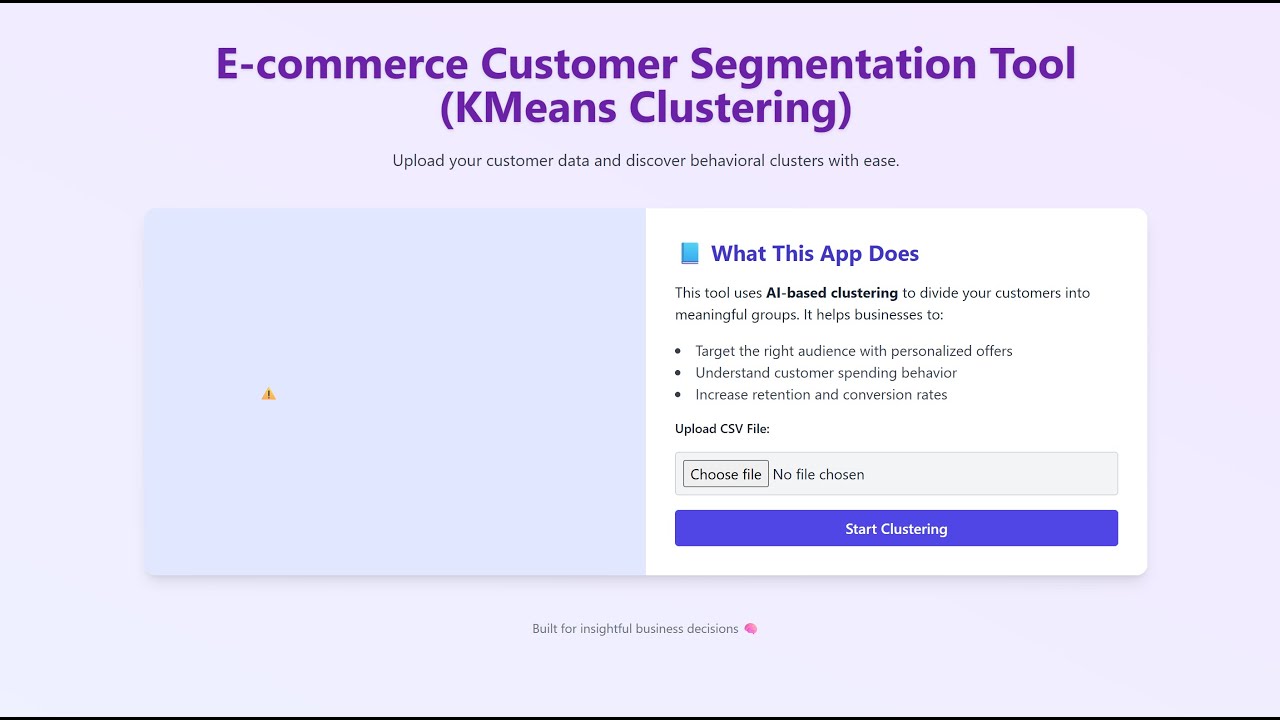 Customer Segmentation for E-commerce using KMeans (Python Flask) - YouTube