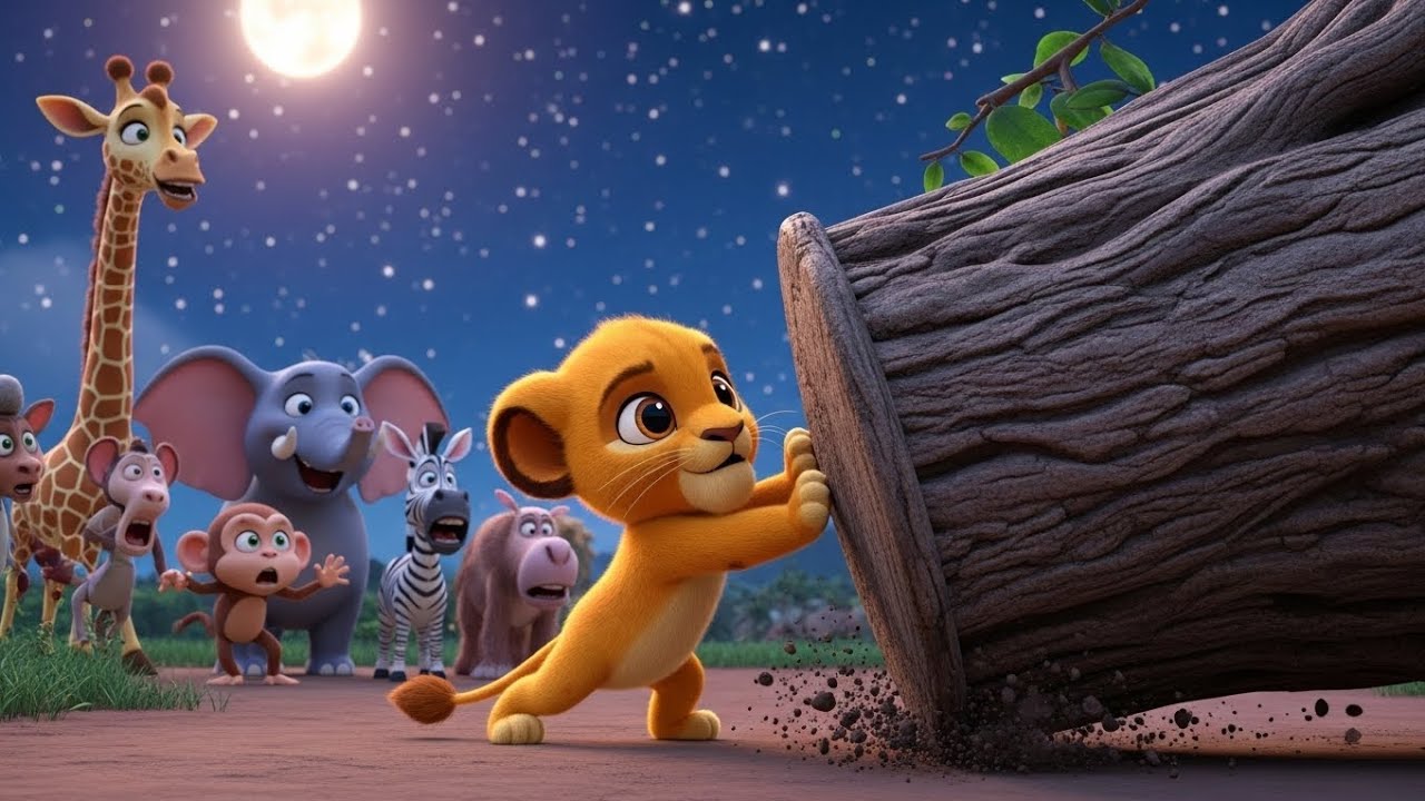 The Brave Little Lion 🦁 | Learn Courage & Kindness | Fun Kids Animation