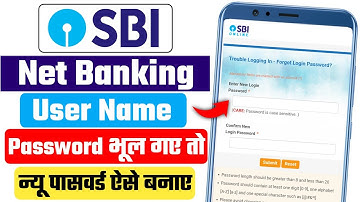 SBI Internet Banking Password Forgot Kaise Kare | How to Change SBI Login Password | SBI NetBanking