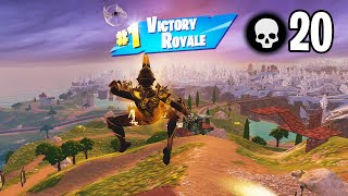 High Kill Solo Ranked Win Gameplay (Fortnite Chapter 5 Season 1)