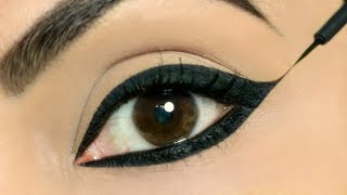 Use These TRICKS To Apply Perfect Wing Eyeliners on BOTH Eyes | Shruti Arjun Anand