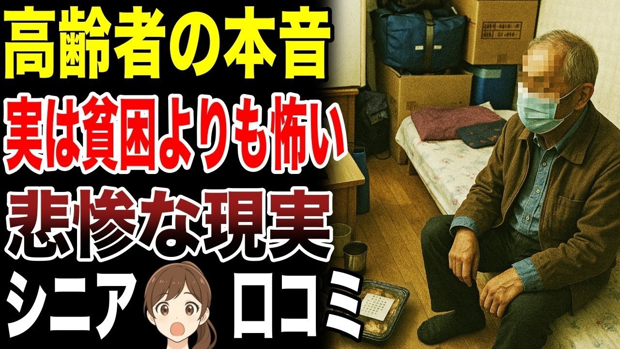 【老後の本音】貧困よりも怖いと感じているシニアの声　口コミ30選紹介します　#高齢者  #口コミ