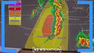No more rainfall expected in Florida, severe weather risk through the Plains states | Early Morning
