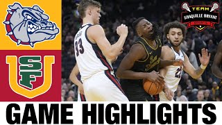 #23 Gonzaga vs San Francisco Highlights | NCAA Men's Basketball | 2024 College Basketball