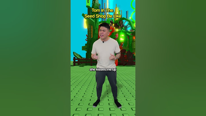 Seed Shop NPC on Grow a Garden Be Like...