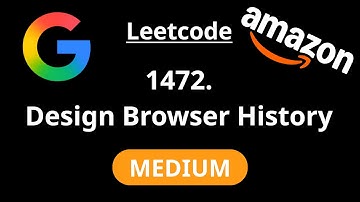 Design Browser History - Leetcode 1472 - Road to FAANG #3