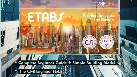 ETABS Structural Modeling | Grid Definition Step by Step |  Series-1 . #Etsabs #software 