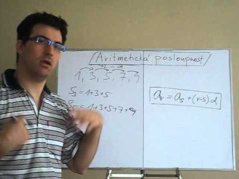Aritmetická posloupnost – teorie