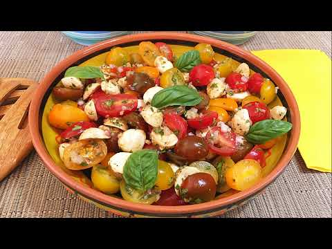 Video: Veelkleurige Tomatensalade