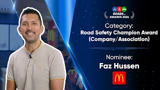 Roadssg Awards 2024 Road Safety Chdanion companyassociation Mcdonalds