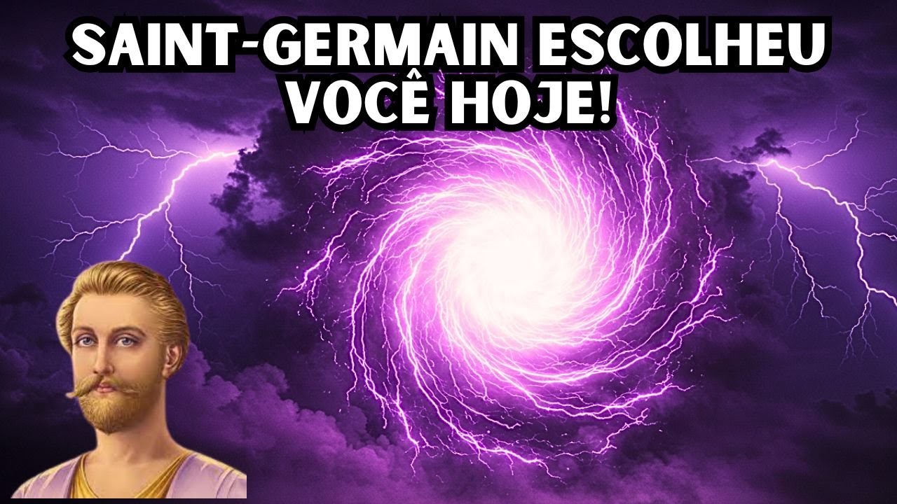 MINUTO DE VIOLETA: SAINT-GERMAIN SUSSURRA A SENHA DO DIA – OUÇA HOJE!