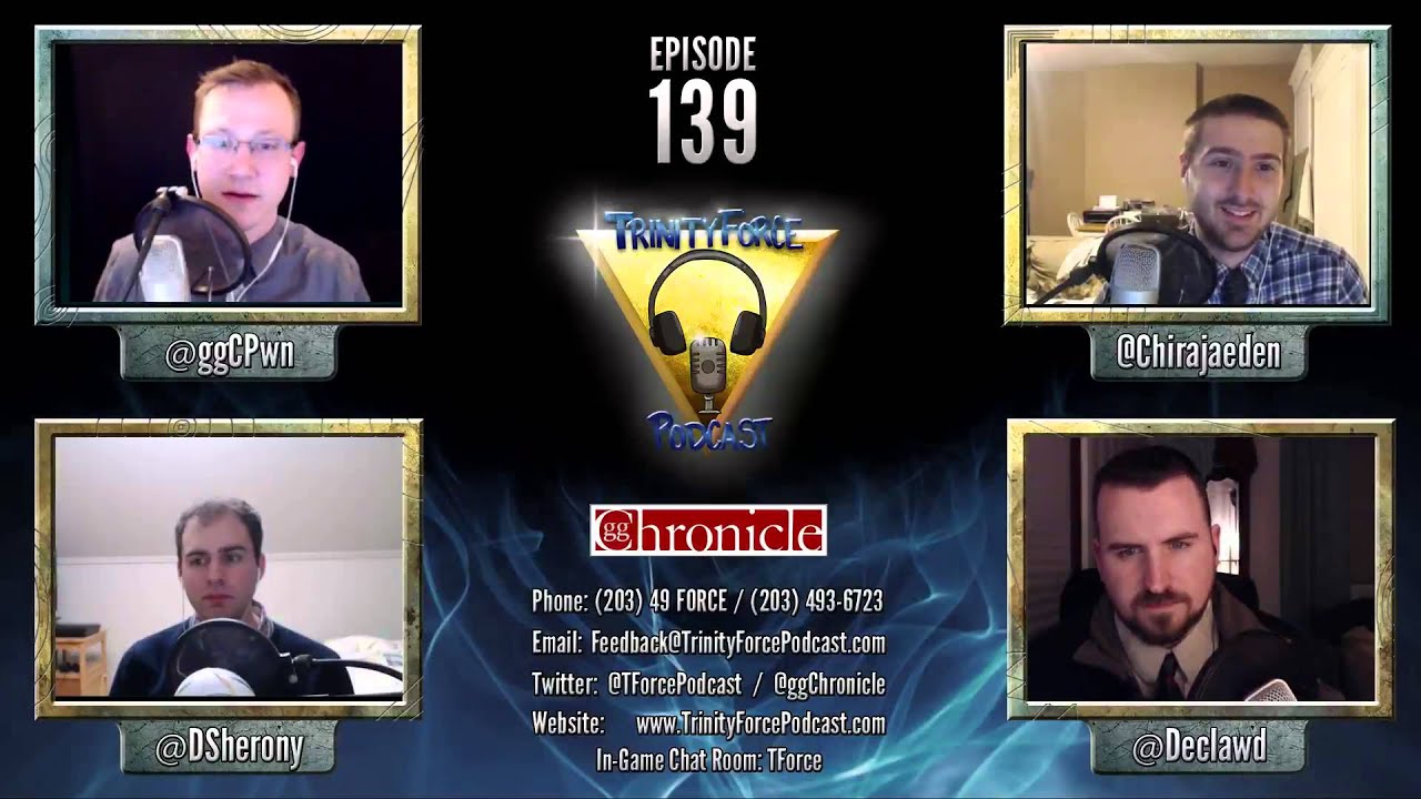 Part 1 - Episode 139 of the Trinity Force Podcast