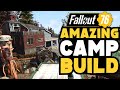 Fallout 76: Incredible CAMP build, with stunning Interior! Top Camps Ep.25