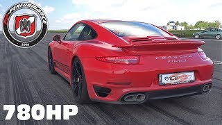 Porsche 991 Turbo S PP Performance 1/2 Mile @ 284 Km/h!