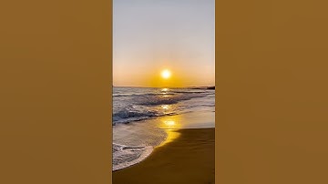 [Video] Beautiful sunset and beach