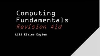 Computing Fundamentals Revision Aid (Version 1)