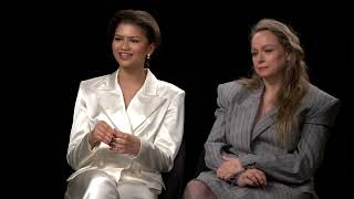 Zendaya & Samantha Morton Talk The Odyssey | Athena & Circe Interview | ScreenSlam