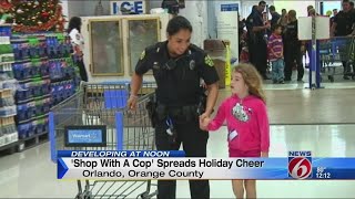 Shop with a cop spreads holiday cheer