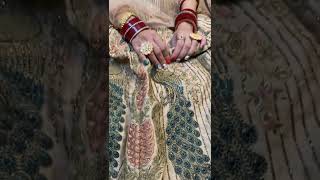 Koreans first Indian bridal look and makeup?❤ lehenga jennaskorea indianbridal choli shorts