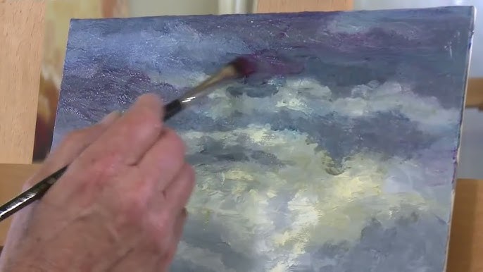 Oil Painting - using Gamblin cold wax medium 