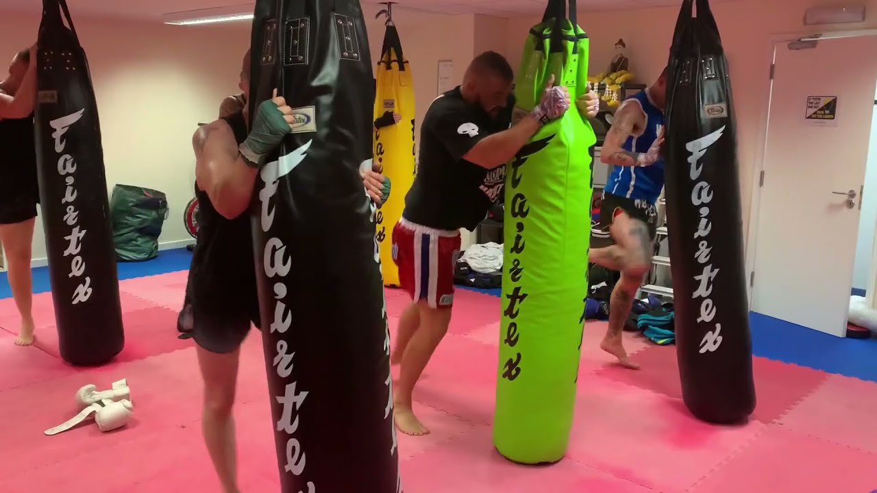 Muay Thai Bag Drills WAKT Muay Thai YouTube