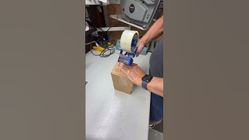 The best way to seal small cartons for shipping.
