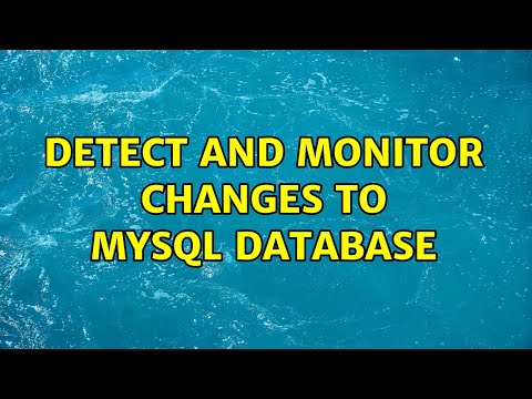 Detect and monitor