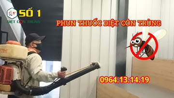 PHUN THUỐC DIỆT CÔN TRÙNG HIỆU QUẢ  - DIỆT MỐI TẠI NHÀ