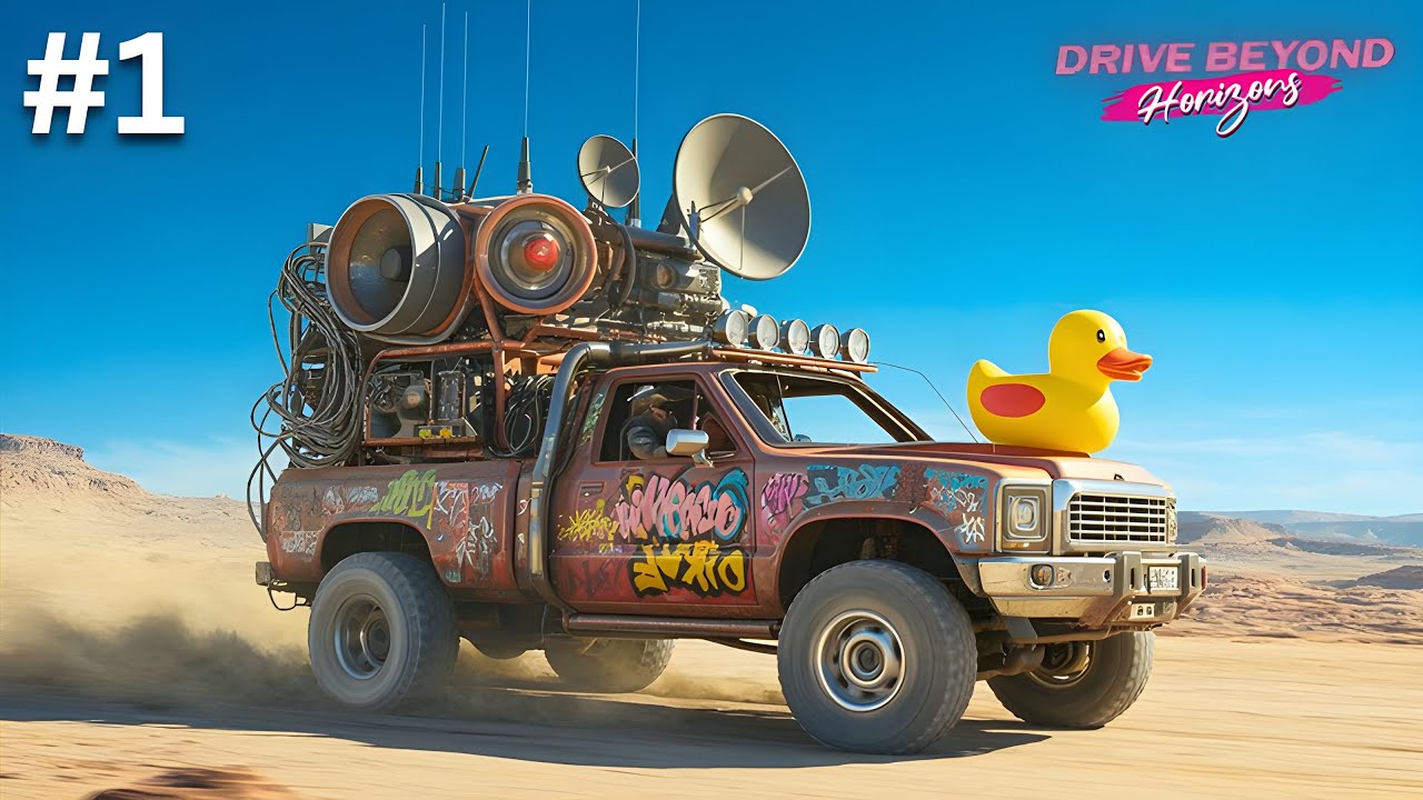 BUILDING MY OWN CAR IN DESERT | DRIVE BEYOND HORIZONS @TechnoGamerzOfficial