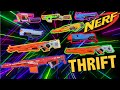 MOST EPIC 9 NERF GUN HAUL From ONE GOODWILL | Raptorstrike | Slingfire | Stamped ECS Thrifting NERF