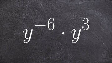 Simplify an expression by applying the product rule and negative powers