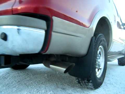 ford excursion v10 straight pipe