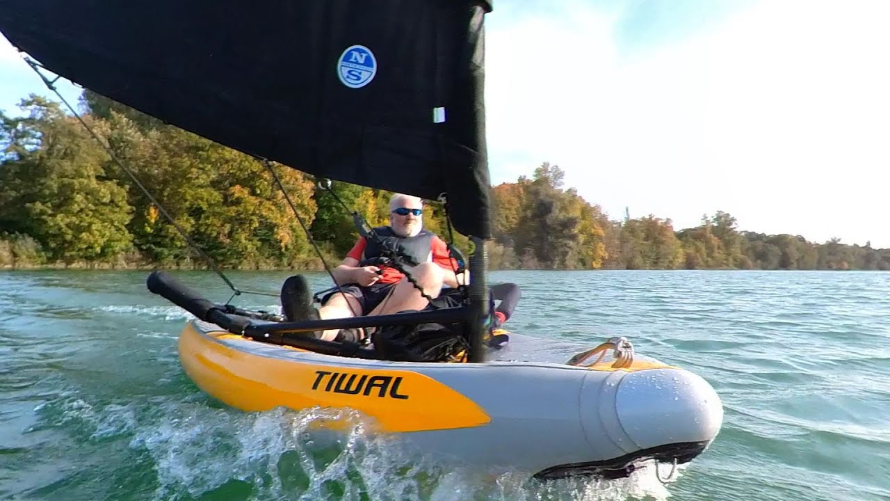 Mit dem 👉 TIWAL 3.2 auf dem 🌊 Rhein