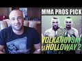 MMA Pros Pick - Alex Volkanovski vs. Max Holloway I #UFC251