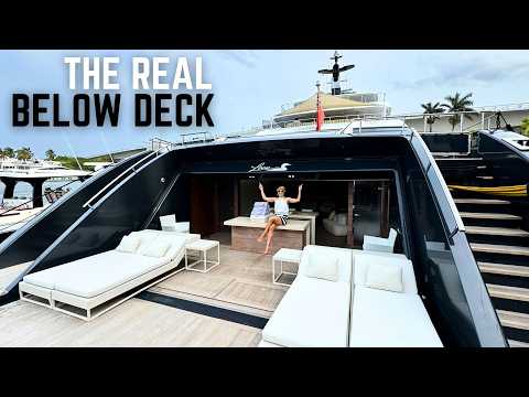 211' / 67M Motor Yacht Loon: ECHTES Crew-Leben unter Deck mit @motoryachtloon @the_crewchef