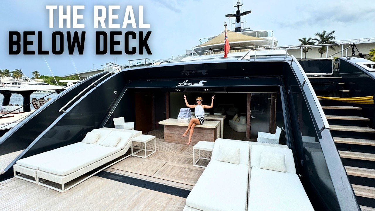 211′ / 67M Motor Yacht Loon: REAL Below Deck Crew Life with @motoryachtloon @the_crewchef